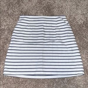 Kate Spade Navy Striped Skirt